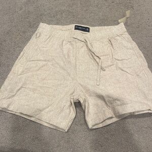 Men’s linen Abercrombie shorts